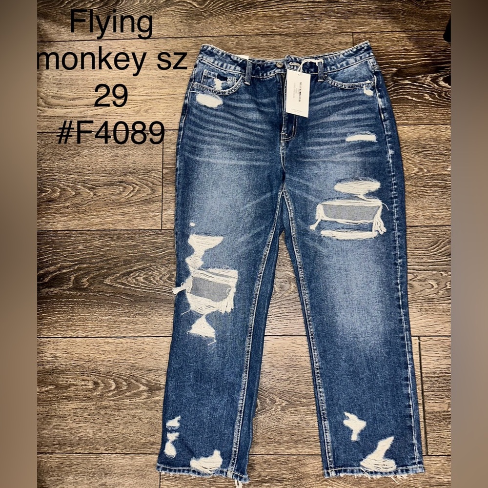 Flying monkey jeans NWT sz 29